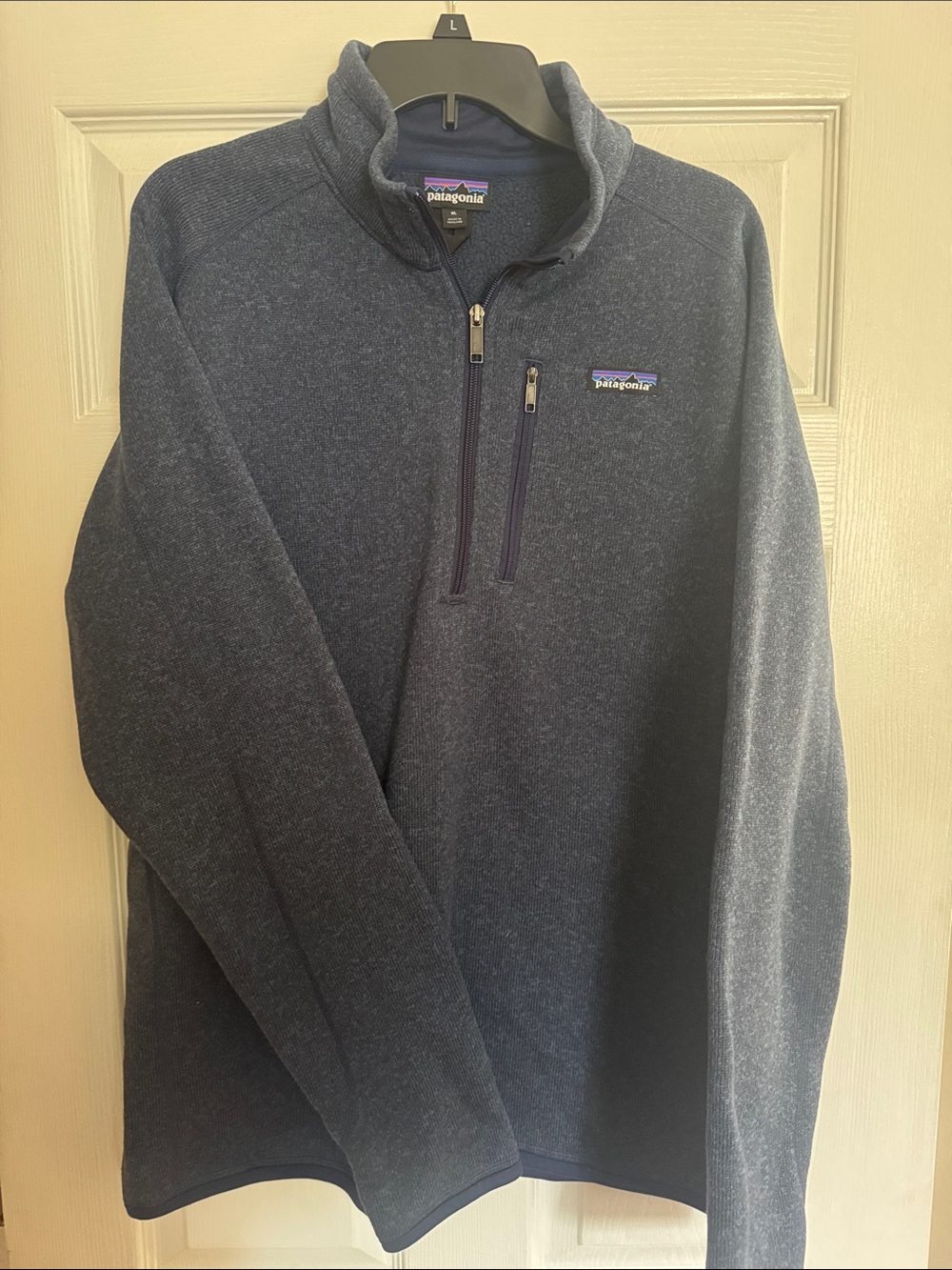 Patagonia Dark Navy Quarter-Zip Pullover
